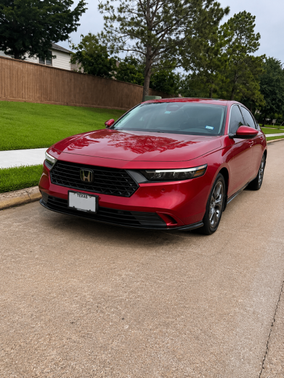 Red 2023 Honda Accord Hybrid EX-L