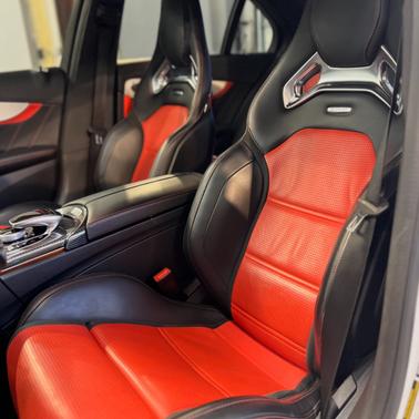 White 2016 Mercedes-Benz C-Class AMG C 63 S