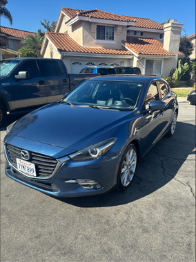 Blue 2017 Mazda Mazda3 Grand Touring