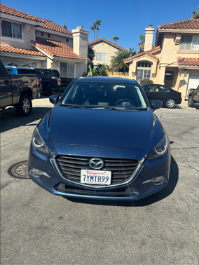 Blue 2017 Mazda Mazda3 Grand Touring
