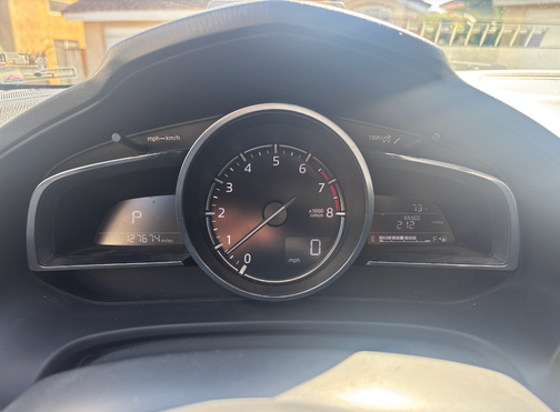 Blue 2017 Mazda Mazda3 Grand Touring