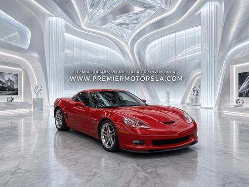 Red 2007 Chevrolet Corvette Z06