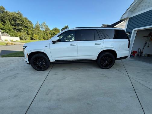 White 2025 Cadillac Escalade Premium Luxury