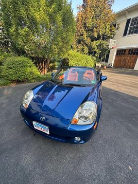Blue 2003 Toyota MR2 Spyder