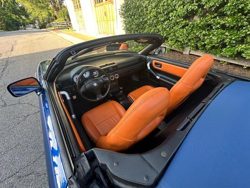 Blue 2003 Toyota MR2 Spyder