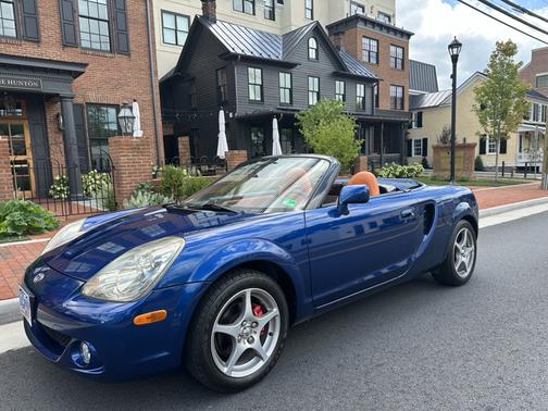 Blue 2003 Toyota MR2 Spyder