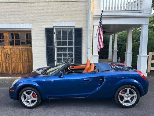 Blue 2003 Toyota MR2 Spyder
