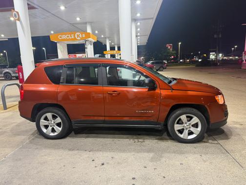 Orange 2012 Jeep Compass Latitude