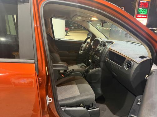 Orange 2012 Jeep Compass Latitude