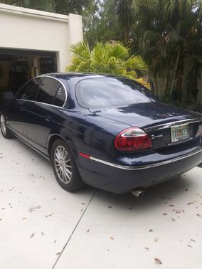 Blue 2006 Jaguar S-Type 3