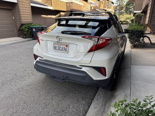 White 2019 Toyota C-HR XLE