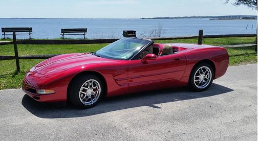 Red 2001 Chevrolet Corvette Base