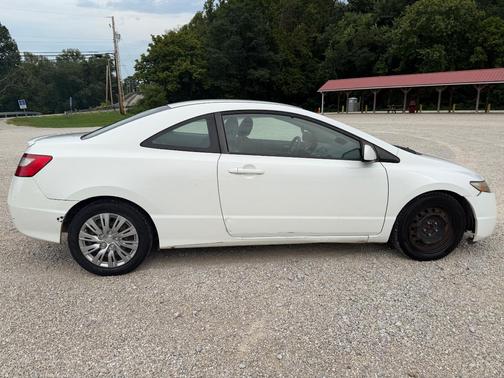 White 2010 Honda Civic LX