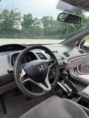 White 2010 Honda Civic LX
