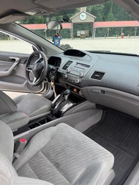 White 2010 Honda Civic LX