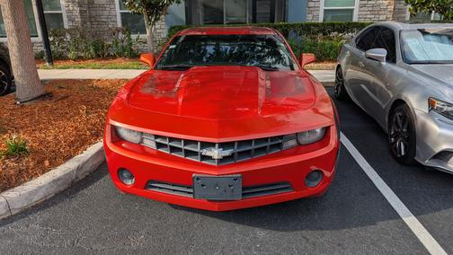 Orange 2012 Chevrolet Camaro 2LS
