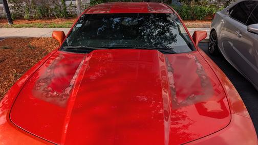Orange 2012 Chevrolet Camaro 2LS