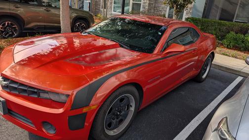 Orange 2012 Chevrolet Camaro 2LS