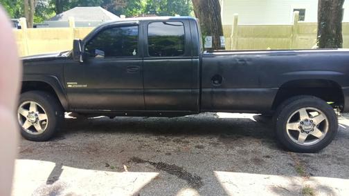 Black 2006 Chevrolet Silverado 2500 LT H/D Extended Cab