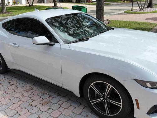 White 2024 Ford Mustang EcoBoost Premium