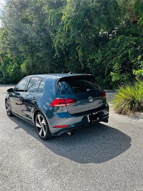Blue 2018 Volkswagen Golf GTI 2.0T SE 4-Door