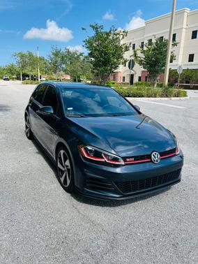Blue 2018 Volkswagen Golf GTI 2.0T SE 4-Door