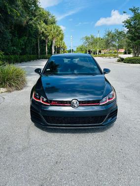Blue 2018 Volkswagen Golf GTI 2.0T SE 4-Door