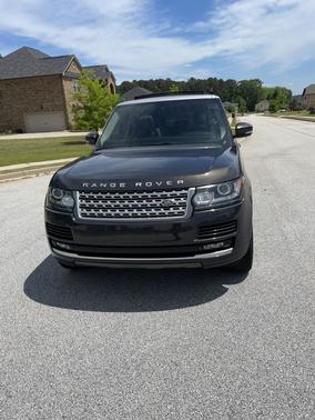 Gray 2014 Land Rover Range Rover 5.0L Supercharged Ebony Edition