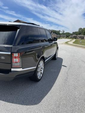 Gray 2014 Land Rover Range Rover 5.0L Supercharged Ebony Edition