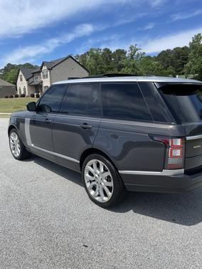 Gray 2014 Land Rover Range Rover 5.0L Supercharged Ebony Edition