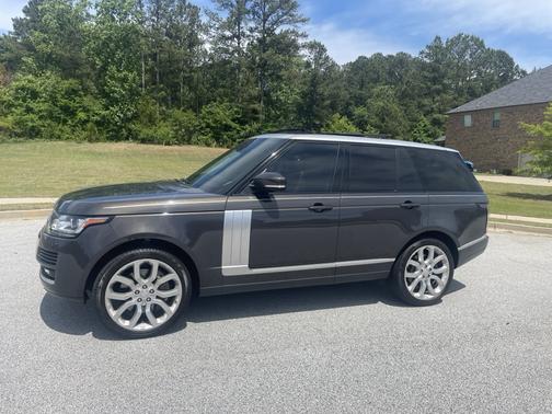 Gray 2014 Land Rover Range Rover 5.0L Supercharged Ebony Edition
