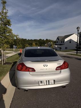 Silver 2013 INFINITI G37 x