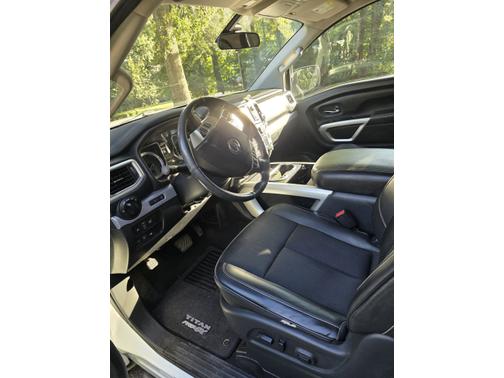 White 2017 Nissan Titan PRO-4X