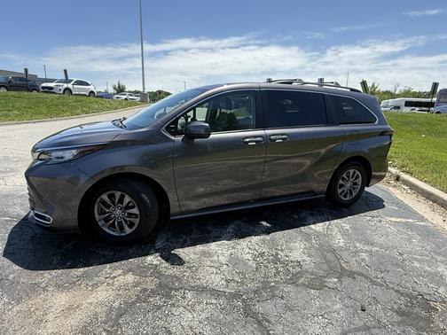 Gray 2022 Toyota Sienna XLE