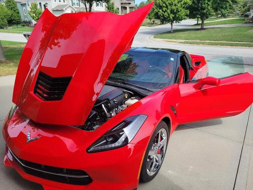 Red 2015 Chevrolet Corvette Stingray