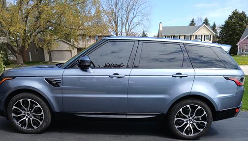 Blue 2019 Land Rover Range Rover Sport HSE