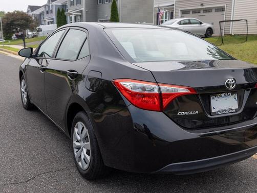 Black 2016 Toyota Corolla S