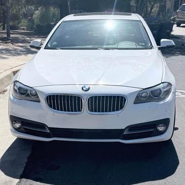 White 2015 BMW 528 i