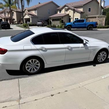 White 2015 BMW 528 i