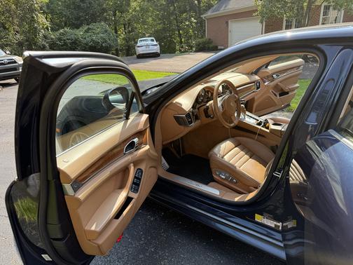 Blue 2012 Porsche Panamera Panamera Turbo