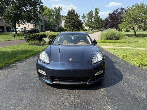 Blue 2012 Porsche Panamera Panamera Turbo