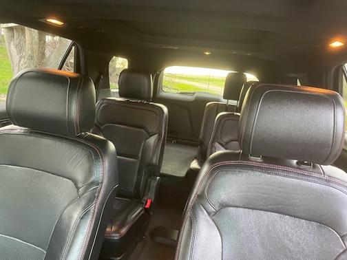 Red 2016 Ford Explorer Sport