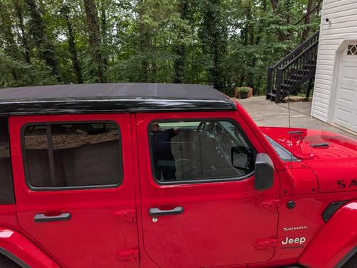 Red 2020 Jeep Wrangler Unlimited Sahara