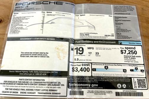 Black 2024 Porsche Macan Macan S