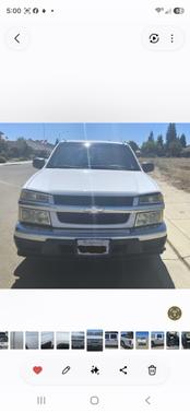 White 2007 Chevrolet Colorado LT