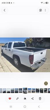 White 2007 Chevrolet Colorado LT