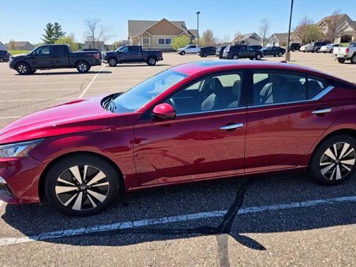 Red 2020 Nissan Altima 2.5 SV