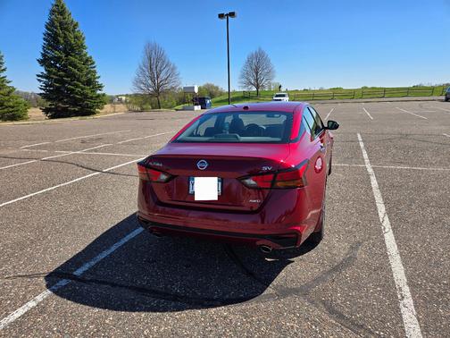 Red 2020 Nissan Altima 2.5 SV