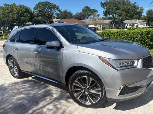Silver 2020 Acura MDX 3.5L w/Technology Package
