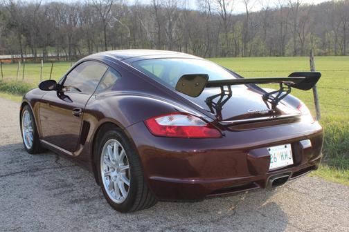 Red 2007 Porsche Cayman Cayman